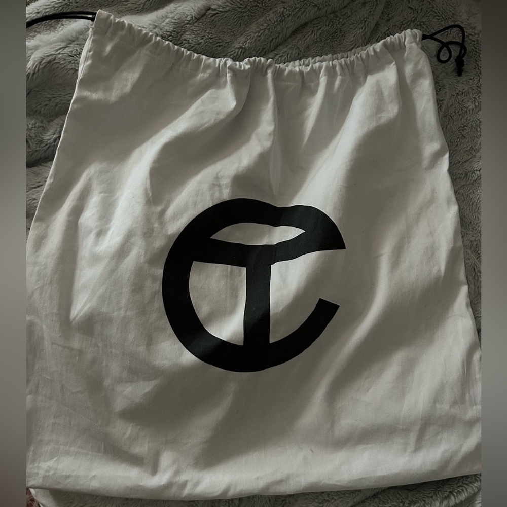 Telfar White Dust Bag